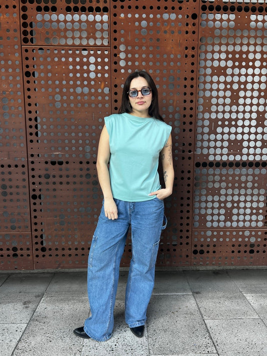 Polera Bote Menta